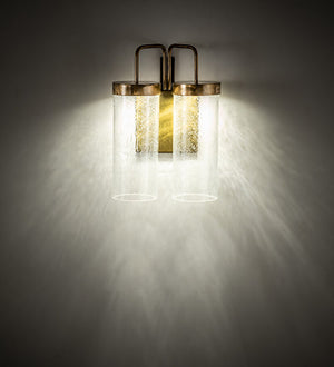Meyda 8" Wide Tryon 2 Light Wall Sconce 238863