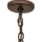 Meyda 52" Long Antlers 8 Light Oblong Chandelier- 238960