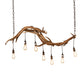 Meyda 52" Long Antlers 8 Light Oblong Chandelier- 238960