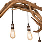 Meyda 52" Long Antlers 8 Light Oblong Chandelier- 238960