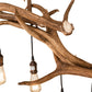 Meyda 52" Long Antlers 8 Light Oblong Chandelier- 238960