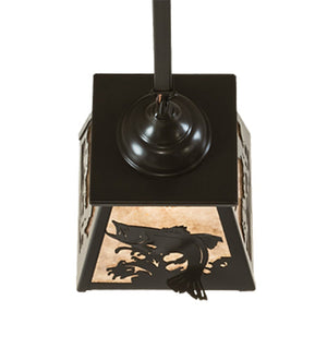 Meyda 8" Square Fly Fishing Pendant 239060