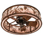 Meyda 36" Wide Whispering Pines Chandel-Air- 239188