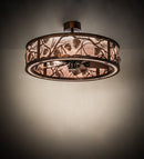 Meyda 36" Wide Whispering Pines Chandel-Air- 239188