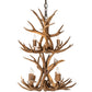 Meyda 20" Wide Antlers 6 Light Two Tier Chandelier- 240289