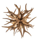 Meyda 20" Wide Antlers 6 Light Two Tier Chandelier- 240289