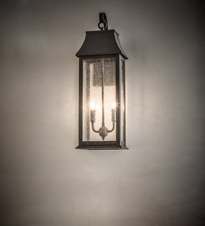 Meyda 8" Wide Bastille Lantern Wall Sconce 240365