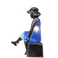 Meyda 9.5"H Silhouette Passing Time Accent Lamp '24074