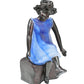 Meyda 9.5"H Silhouette Passing Time Accent Lamp '24074
