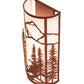 Meyda 8" Wide Alpine Wall Sconce 240975