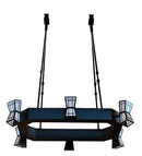 Meyda 96" Long Cortland 6 Light Oblong Chandelier 243291