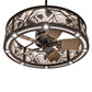 Meyda 36" Wide Whispering Pines Chandel-Air- 243631