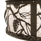 Meyda 36" Wide Whispering Pines Chandel-Air- 243631