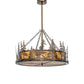 Meyda 36" Wide Tall Pines Inverted Pendant 244123