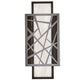 Meyda 8" Wide Quadrato Rich Umador Wall Sconce- 244697
