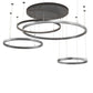 Meyda 96" Wide Anillo 4 Ring Cascading Pendant- 247245