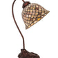 Meyda 8" Wide Tiffany Fishscale Desk Lamp- 247821