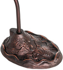 Meyda 8" Wide Tiffany Fishscale Desk Lamp- 247821