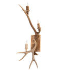 Meyda 12" Wide Antlers Elk & Mule Deer 3 Light Wall Sconce- 247843