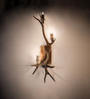 Meyda 12" Wide Antlers Elk & Mule Deer 3 Light Wall Sconce- 247843