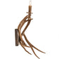 Meyda 14" Wide Antlers Elk & Mule Deer Wall Sconce- 247849