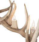 Meyda 68" Wide Antlers Elk 12 Light Chandelier- 247851