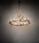 Meyda 68" Wide Antlers Elk 12 Light Chandelier- 247851