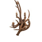 Meyda 21" Wide Antlers Elk & Mule Deer 5 Light Wall Sconce- 247860