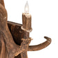 Meyda 21" Wide Antlers Elk & Mule Deer 5 Light Wall Sconce- 247860