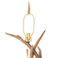 Meyda 75" High Antlers Elk & Mule Deer Floor Base- 247868