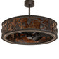 Meyda 36" Wide Whispering Pines Chandel-Air- 249101