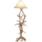 Meyda 75" High Antlers Elk & Mule Deer Floor Lamp- 249118