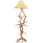 Meyda 75" High Antlers Elk & Mule Deer Floor Lamp- 249118