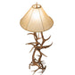 Meyda 75" High Antlers Elk & Mule Deer Floor Lamp- 249118