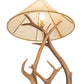 Meyda 75" High Antlers Elk & Mule Deer Floor Lamp- 249118