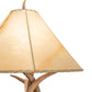 Meyda 75" High Antlers Elk & Mule Deer Floor Lamp- 249118