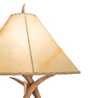 Meyda 75" High Antlers Elk & Mule Deer Floor Lamp- 249118