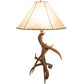 Meyda 34" High Antlers Elk & Mule Deer Table Lamp- 249163