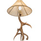 Meyda 34" High Antlers Elk & Mule Deer Table Lamp- 249163