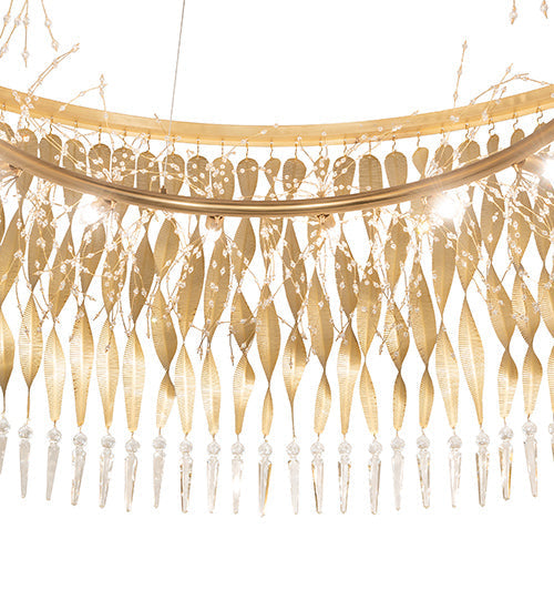 Meyda 80" Wide Sterling Ridge Chandelier- 250167 - MyBBQDirect