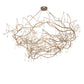 Meyda 96" Wide Crystal Tear Drop Chandelier- 250516
