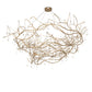 Meyda 96" Wide Crystal Tear Drop Chandelier- 250516
