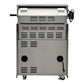 FORNO Bulnes Outdoor Kitchen 30-Inch BBQ 60,000 BTU, with Sear, Rotisserie Infrared Burners, 1.8 Cu.Ft. Beverage Center, & Black/White Countertops - MyBBQDirect