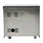 FORNO Bulnes Outdoor Kitchen 30-Inch BBQ 60,000 BTU, with Sear, Rotisserie Infrared Burners, 1.8 Cu.Ft. Beverage Center, & Black/White Countertops - MyBBQDirect