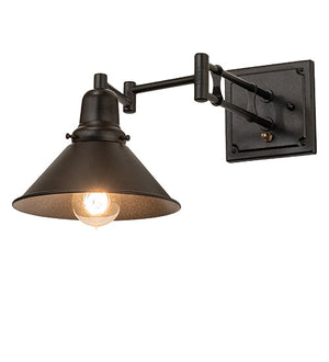 Meyda 8" Wide SwingArm Wall Sconce 251126