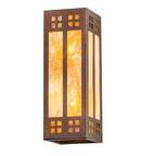 Meyda 5" Wide Prairie Loft Wall Sconce 251275
