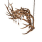 Meyda 74" Long Antlers 8 Light Oblong Chandelier- 251970