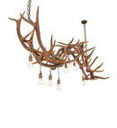 Meyda 74" Long Antlers 8 Light Oblong Chandelier- 251970