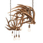 Meyda 74" Long Antlers 8 Light Oblong Chandelier- 251970