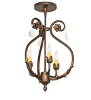 Meyda 12" Wide Antonia 3 Light Chandelier- 252343 - MyBBQDirect